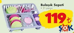 GOKİDY OYUNCAK BULAŞIK SEPETİ 21 PARÇA GOKİDY OYUNCAK BULAŞIK SEPETİ 21 PARÇA